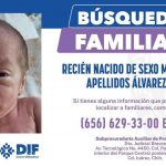 BUSCAN A FAMILIARES DE RECIÉN NACIDO, SU MAMÁ FALLECIÓ DURANTE PARTO Y ESTÁBA SOLA EN JUÁREZ